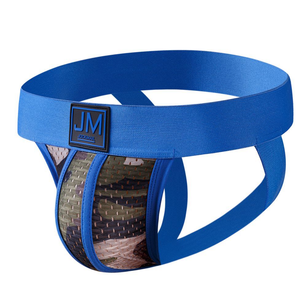 Men's Camouflage Mesh Bikini Underwear