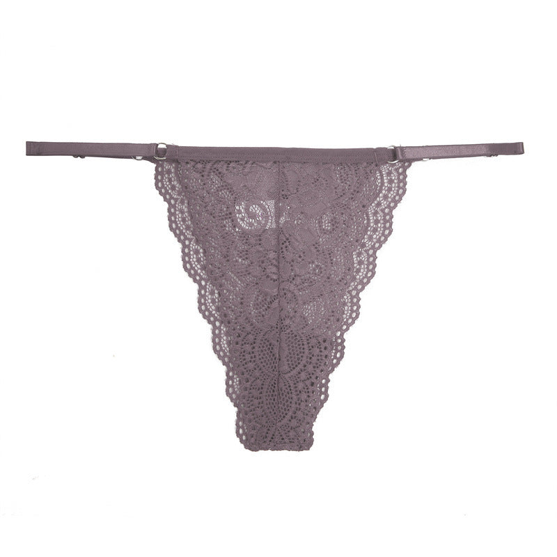 Lace Women's Underwear with Adjustable Waistband