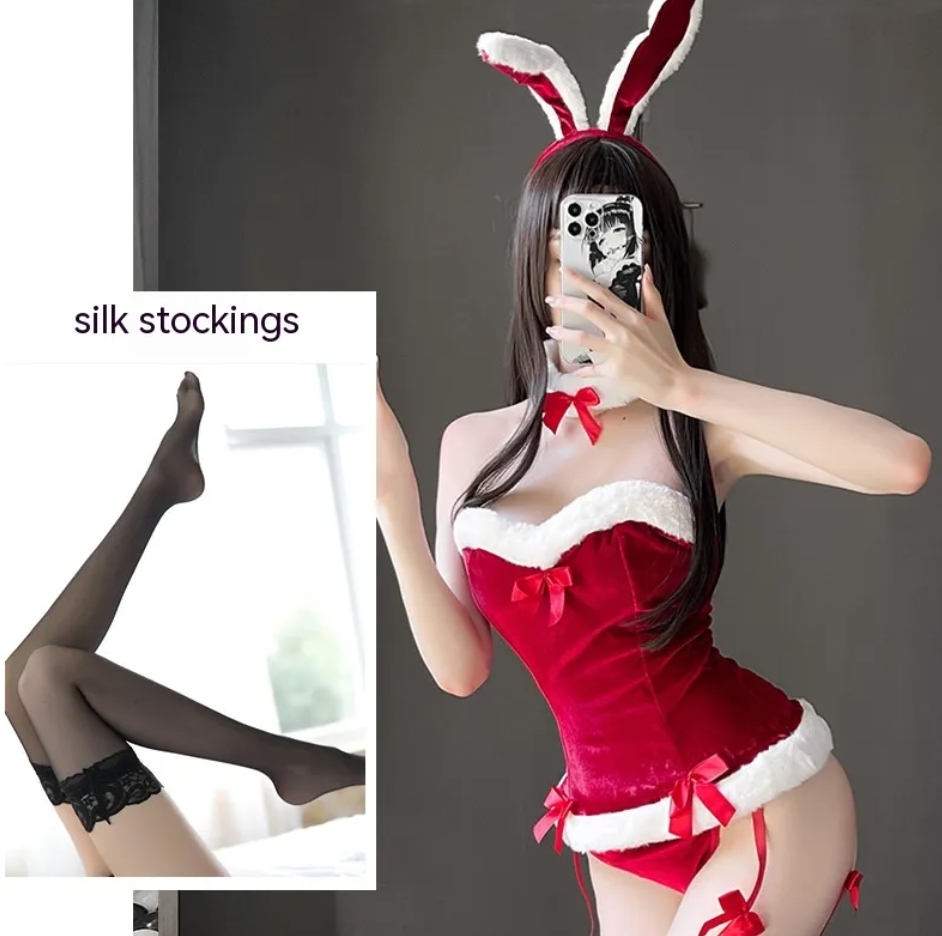 Ensemble de lingerie lapin pour femme