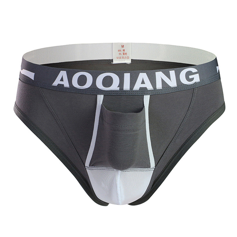 Men's Cotton Triangle Underwear with 32 Styles