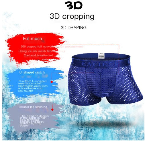 Men's Boxer Briefs, Square Cut Underwear