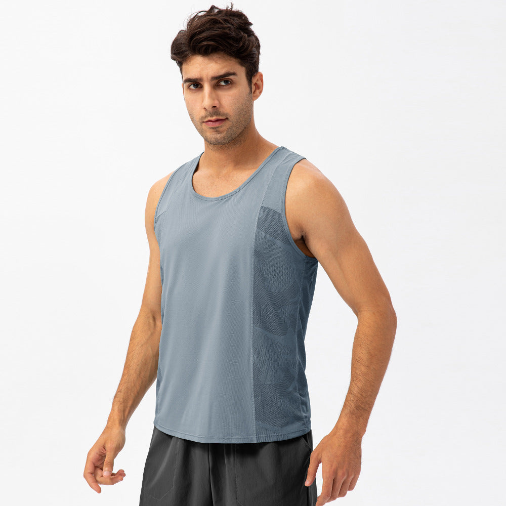 Men's Breathable Loose Tank Top for Outdoor Training