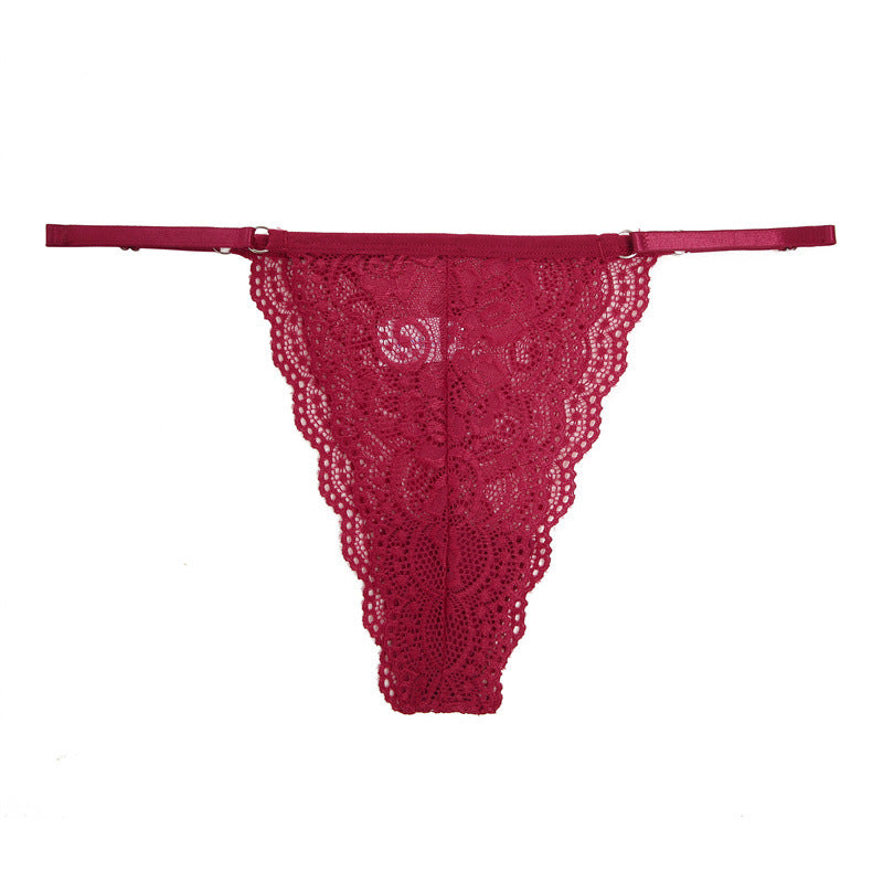Lace Women's Underwear with Adjustable Waistband