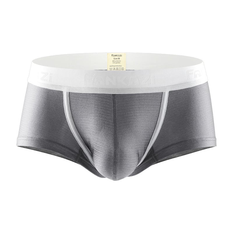 Breathable Thin Men's Napped Nylon Underwear