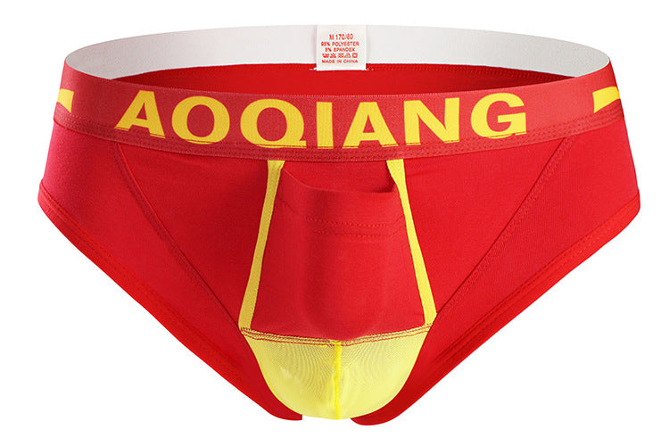 Men's Cotton Triangle Underwear with 32 Styles