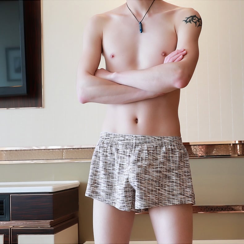 Men's Breathable Loose Cotton Pouch Underwear