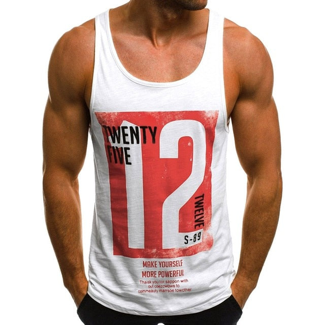 Men's Fashionable Breathable Polyester Training Tank Top