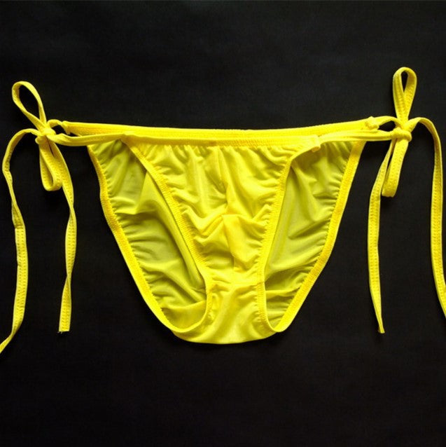 Men's Sexy Thong Underwear with Crotch Design