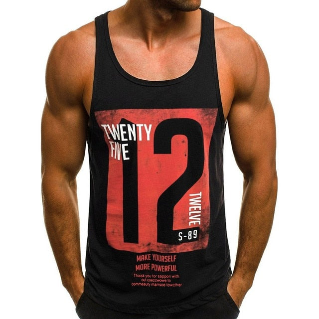 Men's Fashionable Breathable Polyester Training Tank Top