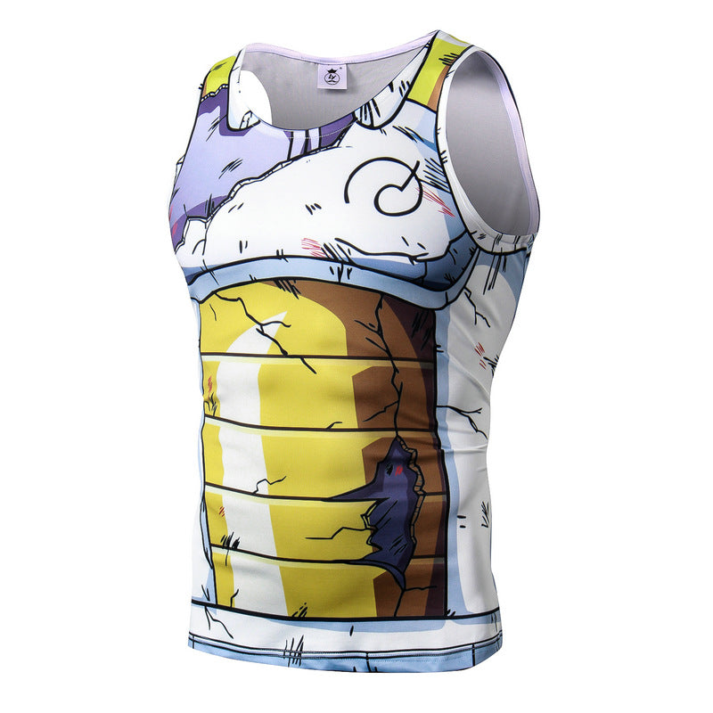 Dragon Ball Goku 3D Print Men's Tank Top