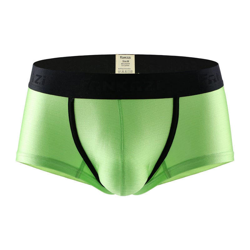 Breathable Thin Men's Napped Nylon Underwear