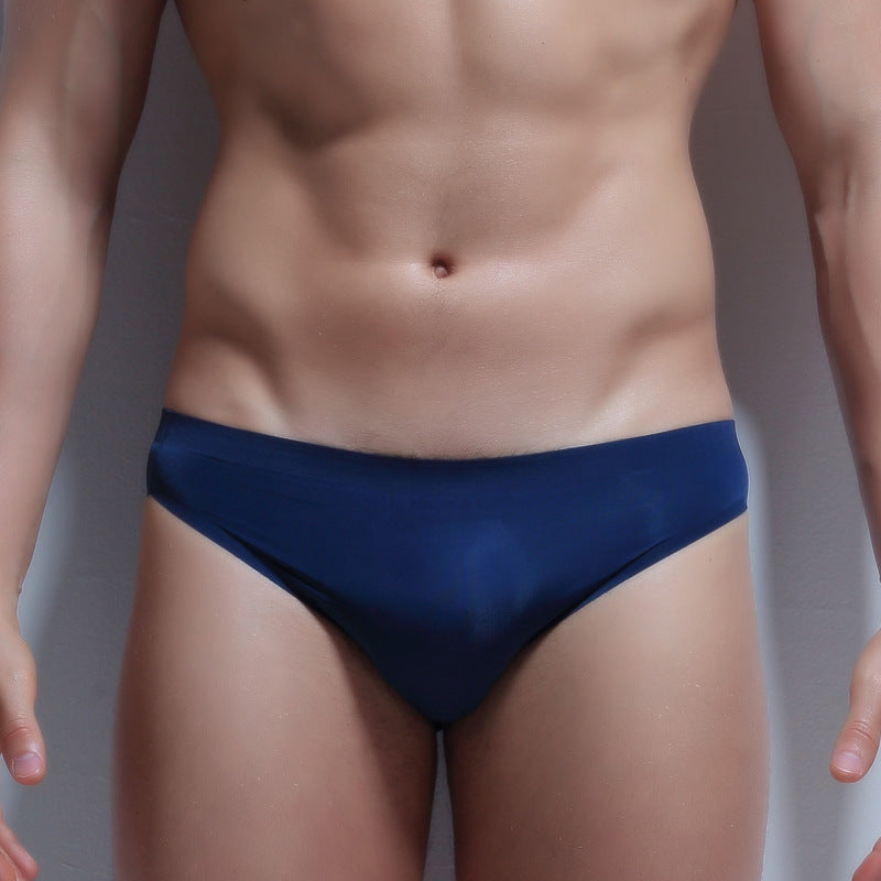 Bee Sha Traceless Sheer Ice Silk Men's Underwear