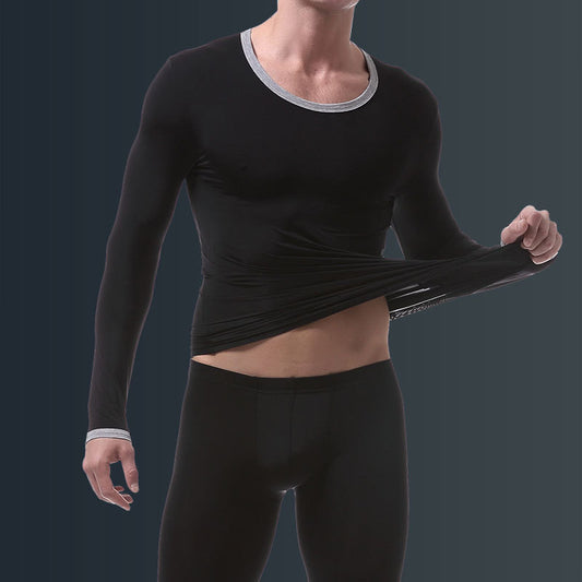 Men's Ice Silk Thermal Underwear Set