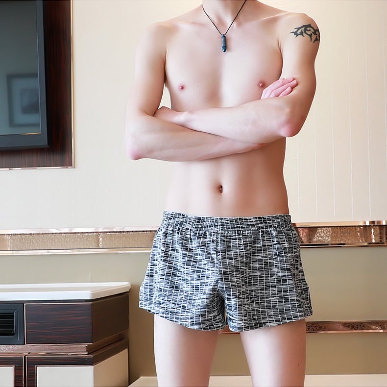 Men's Breathable Loose Cotton Pouch Underwear