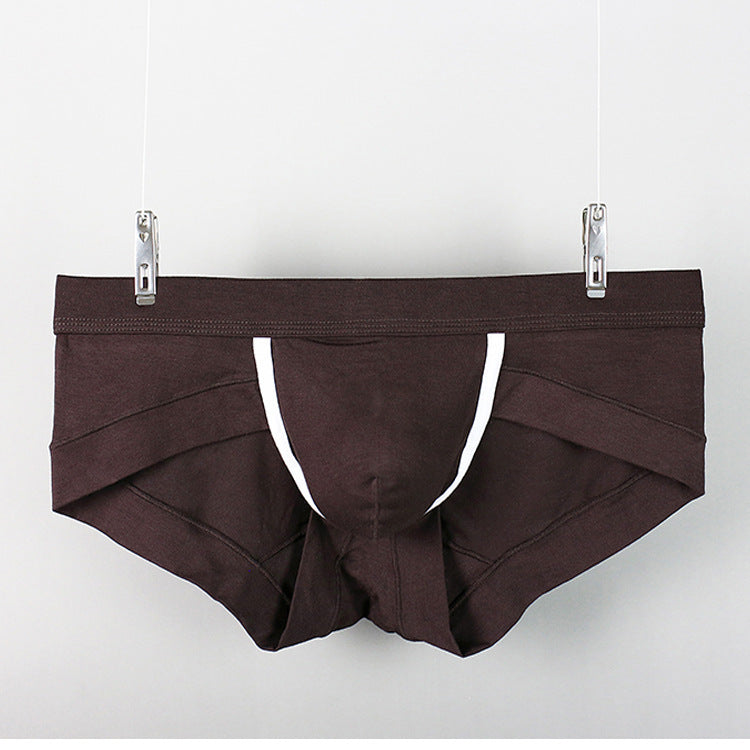 Men's Fashion Flat Angle Low Underwear