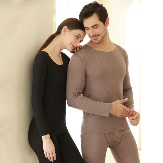 Ensemble de sous-vêtements thermiques d'hiver pour hommes et femmes