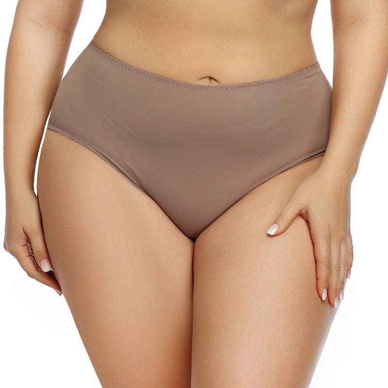 High Waist Seamless Cotton Women's Underwear XL-6XL
