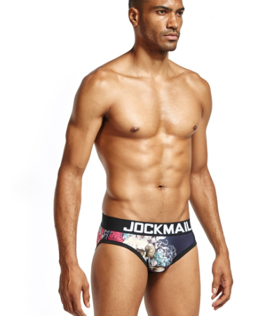 Men's Low Waist Nylon Briefs - Triangle Underwear