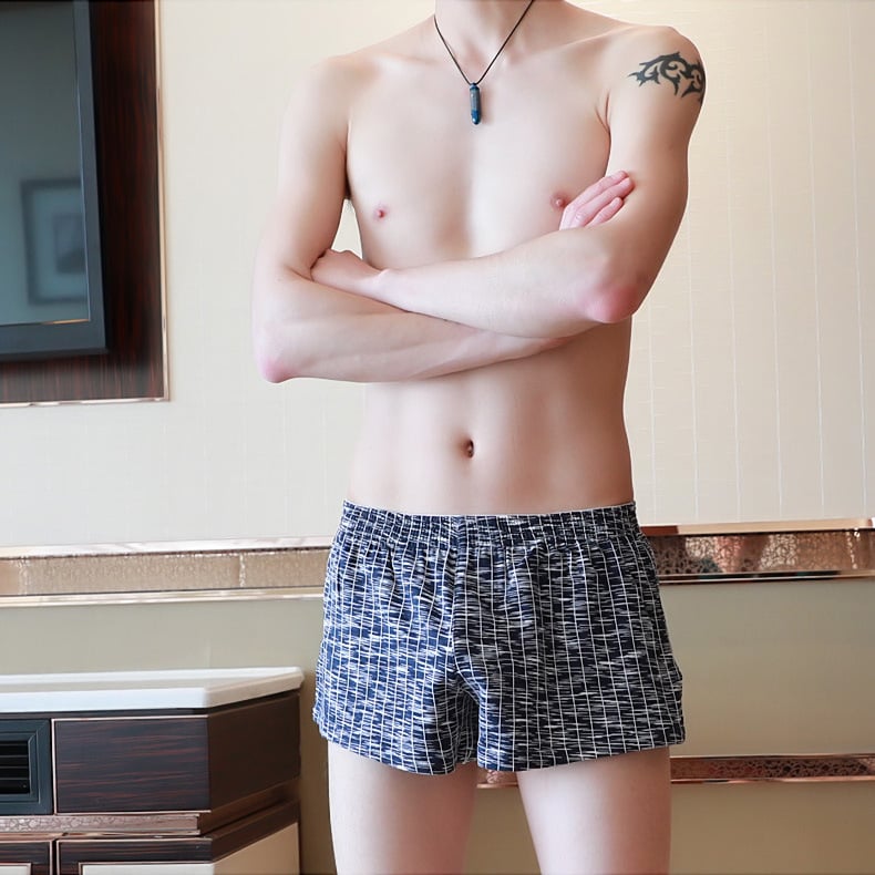 Men's Breathable Loose Cotton Pouch Underwear