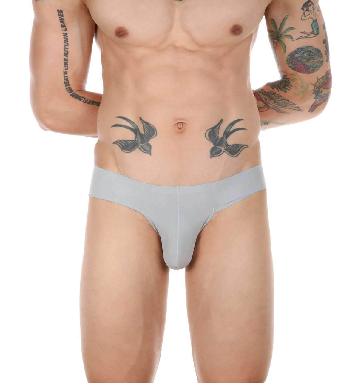 Men's Solid Color Ice Silk Breathable Underwear
