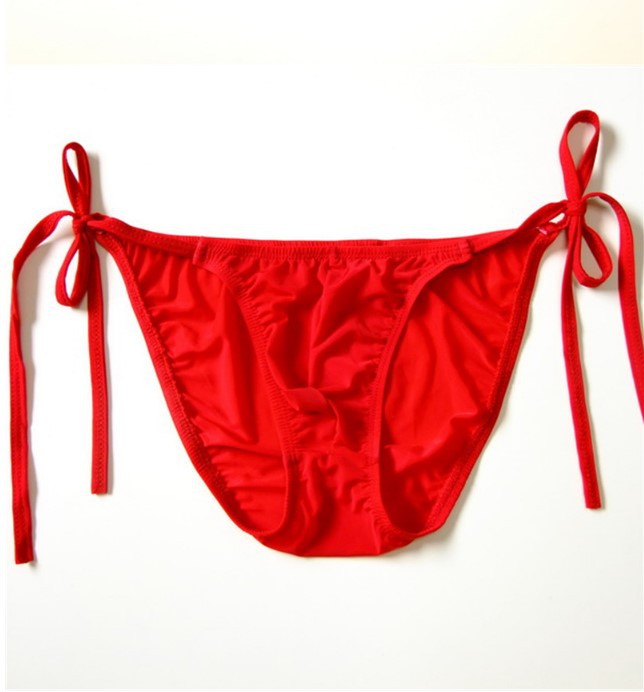 Men's Sexy Thong Underwear with Crotch Design