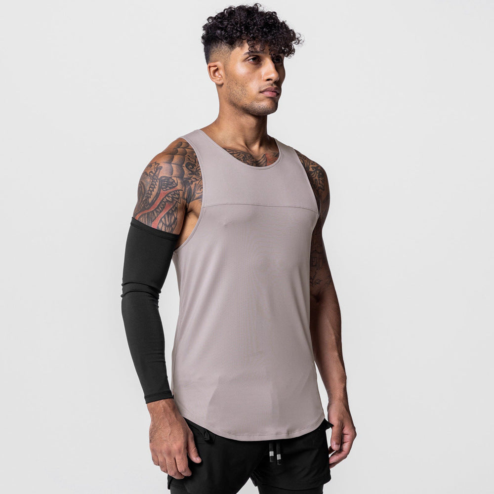 Men's Summer Sports Tank Top - Breathable Basketball Tee