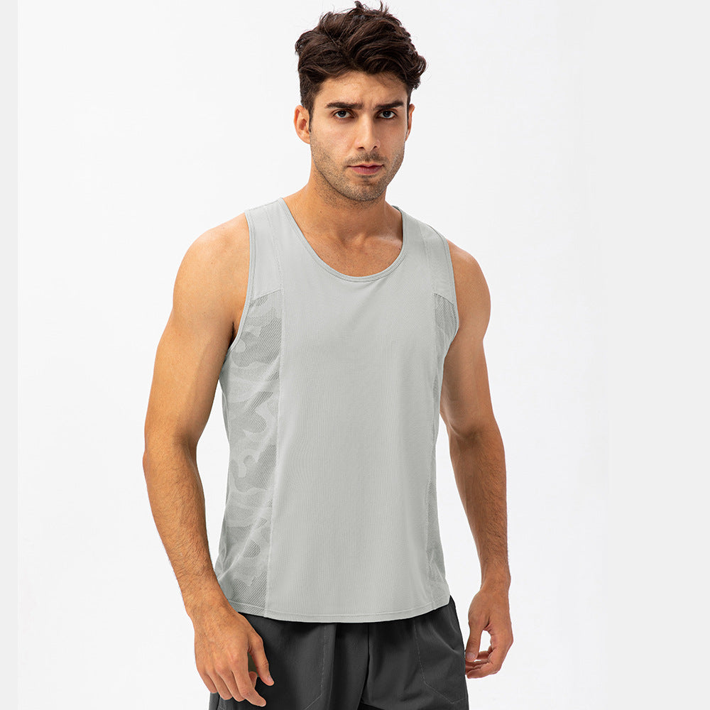 Men's Breathable Loose Tank Top for Outdoor Training
