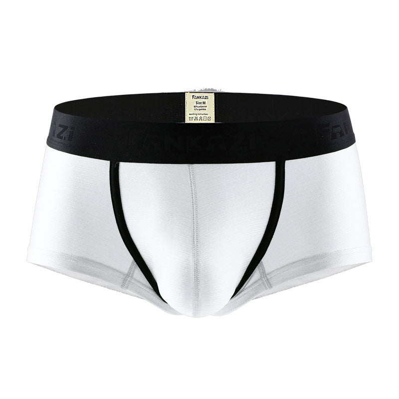 Breathable Thin Men's Napped Nylon Underwear