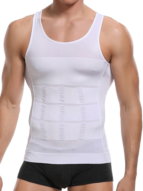 Men's Summer Fitness Racerback Tank Top Bodysuit