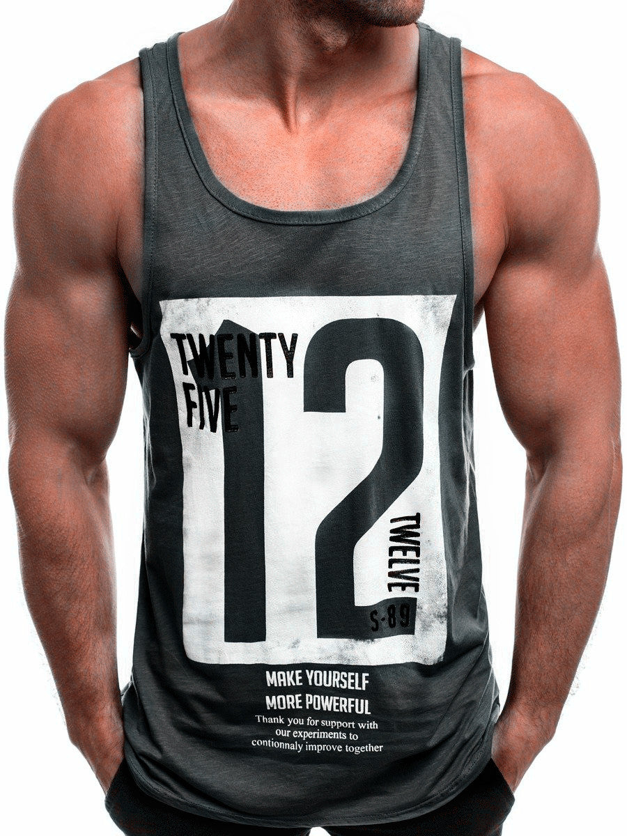 Men's Fashionable Breathable Polyester Training Tank Top