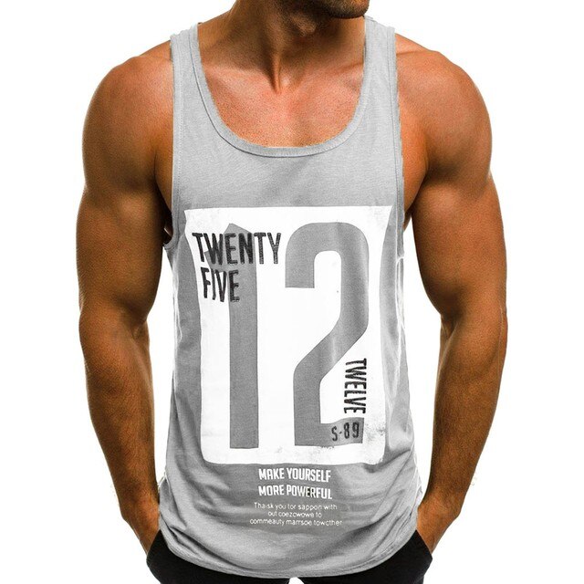 Men's Fashionable Breathable Polyester Training Tank Top