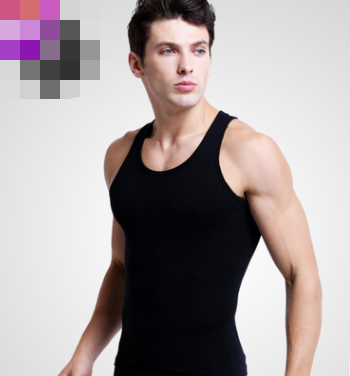 Men's Cotton Sleeveless Workout Tank Top (Stretch Fit)