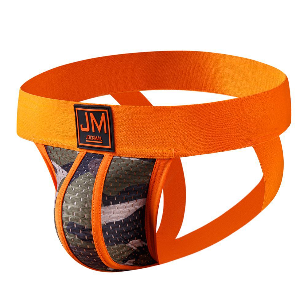 Men's Camouflage Mesh Bikini Underwear