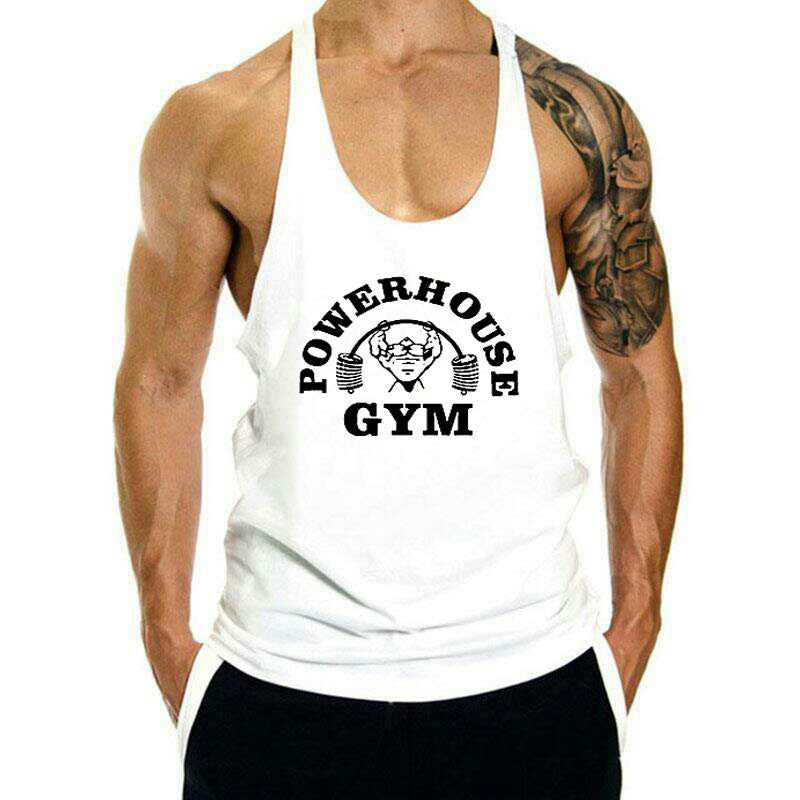 Men's Large Breathable Loose Running Tank Top