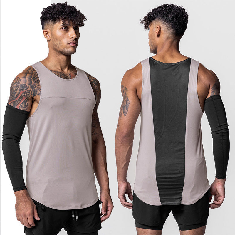 Men's Summer Sports Tank Top - Breathable Basketball Tee