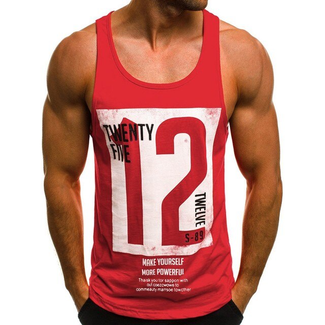 Men's Fashionable Breathable Polyester Training Tank Top