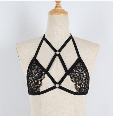 Lace Top and Versatile Lingerie Set