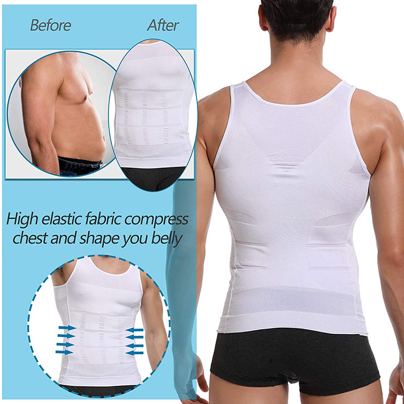 Men's Summer Fitness Racerback Tank Top Bodysuit