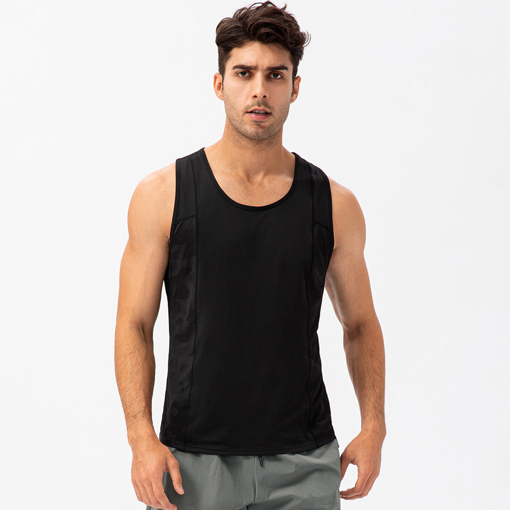 Men's Breathable Loose Tank Top for Outdoor Training