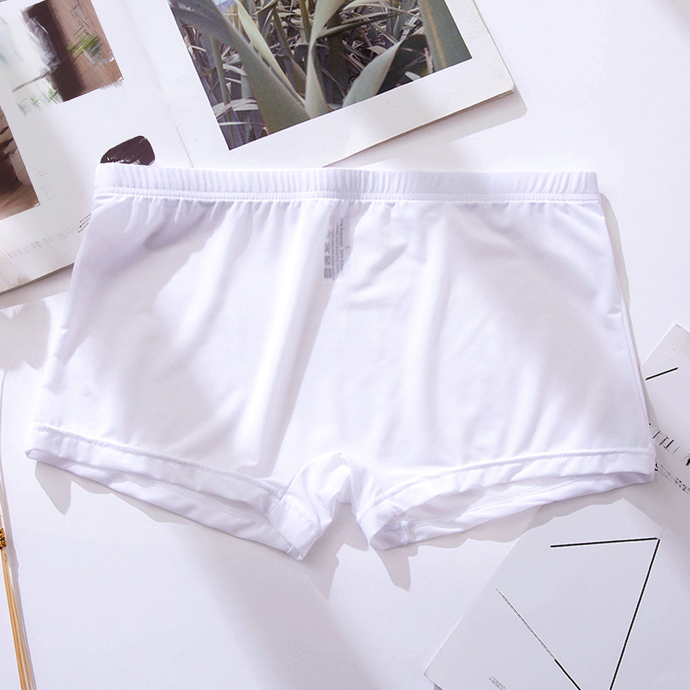 Men's Ice Silk Boxer Underwear - Breathable & Ultra-thin