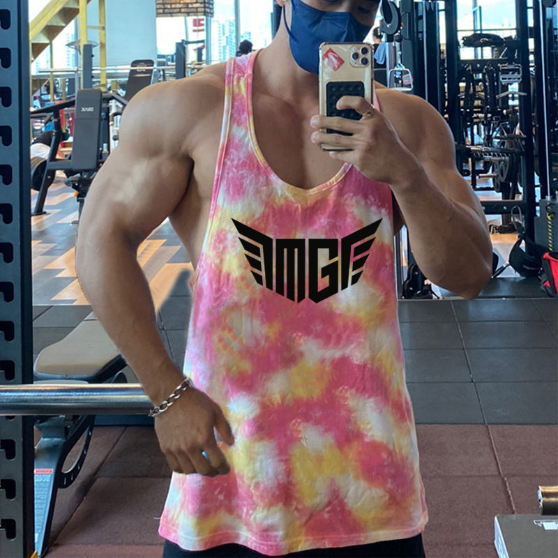 Men's Camouflage Quick Dry Fitness Tank Top Vest