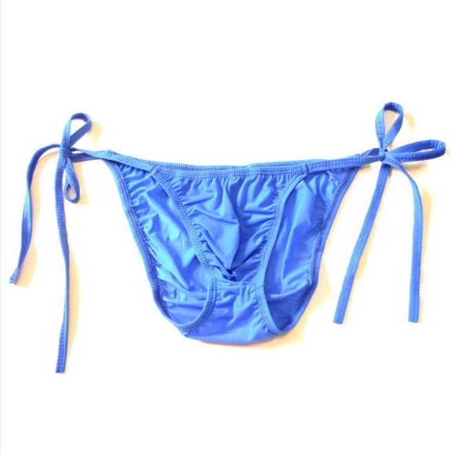 Men's Sexy Thong Underwear with Crotch Design
