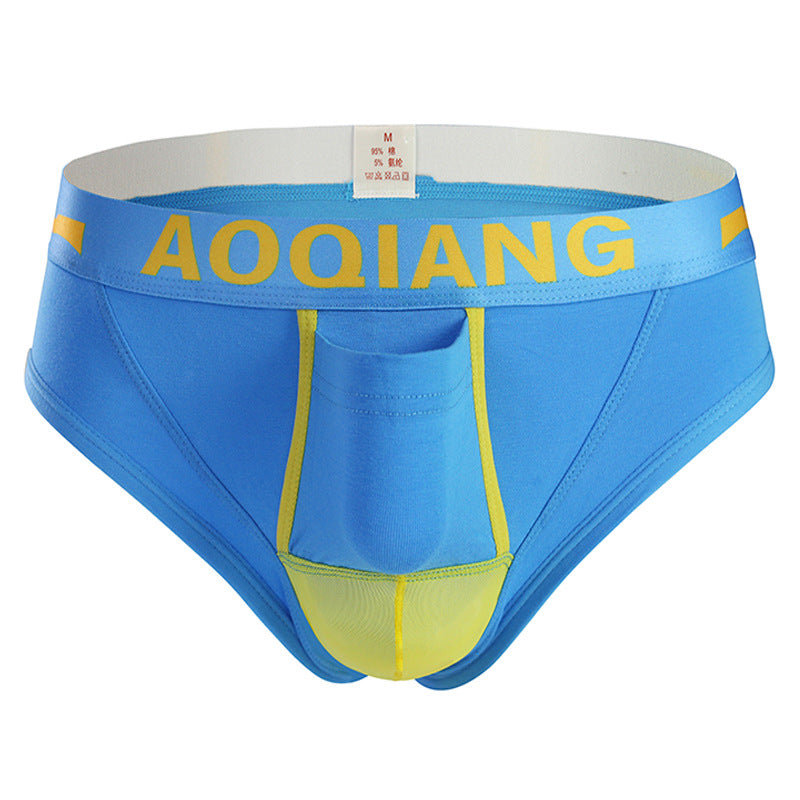 Men's Cotton Triangle Underwear with 32 Styles