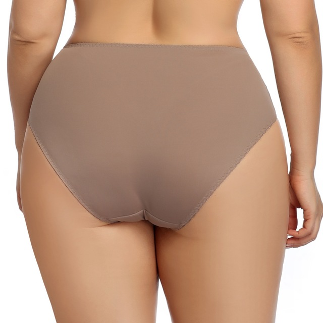 High Waist Seamless Cotton Women's Underwear XL-6XL