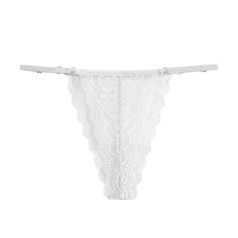 Lace Women's Underwear with Adjustable Waistband
