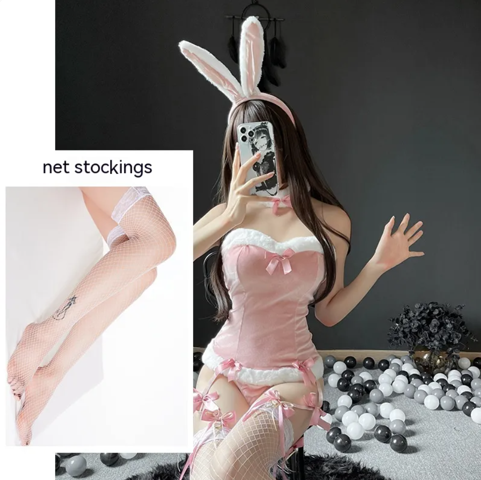 Ensemble de lingerie lapin pour femme