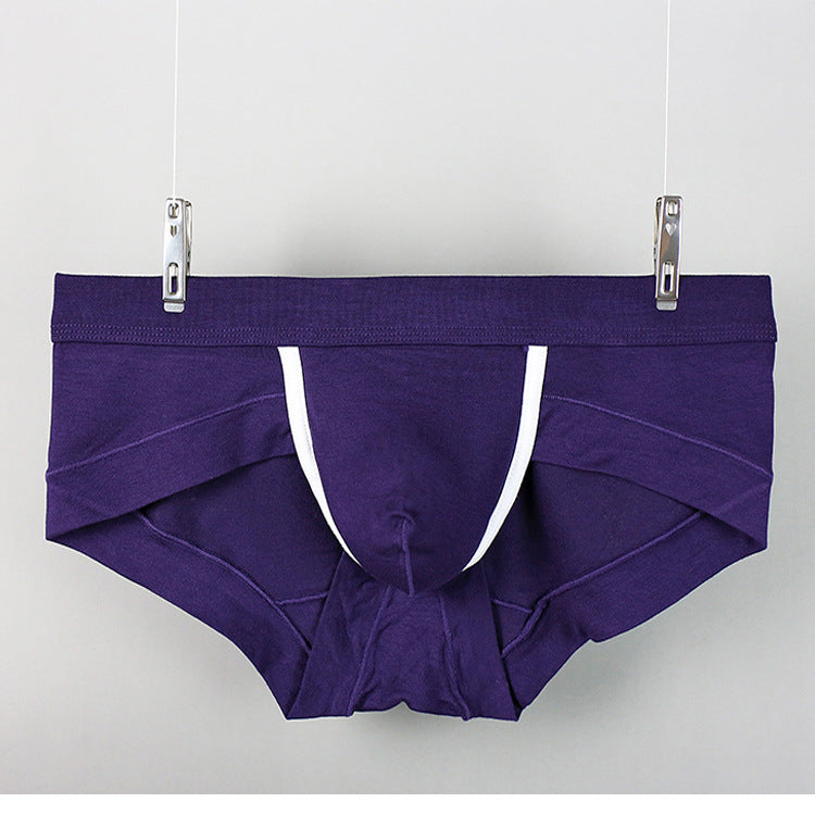 Men's Fashion Flat Angle Low Underwear