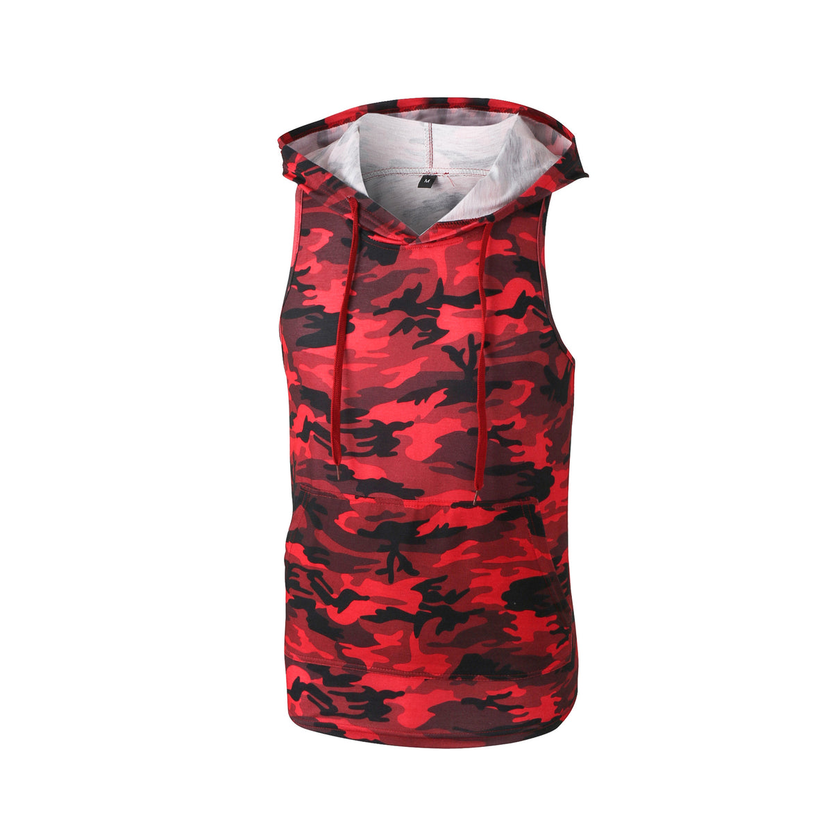 Men's Summer Sleeveless Hooded Tank Top (Youth Fit)