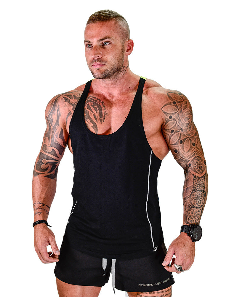 Men's Athletic Tank Top - Breathable and Stretchy