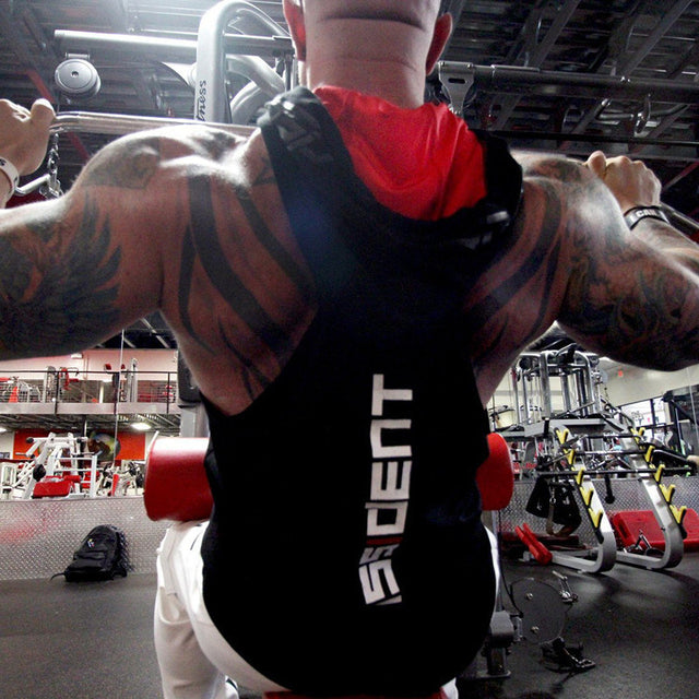 Men's Hooded Sleeveless Fitness Tank Top - Breathable